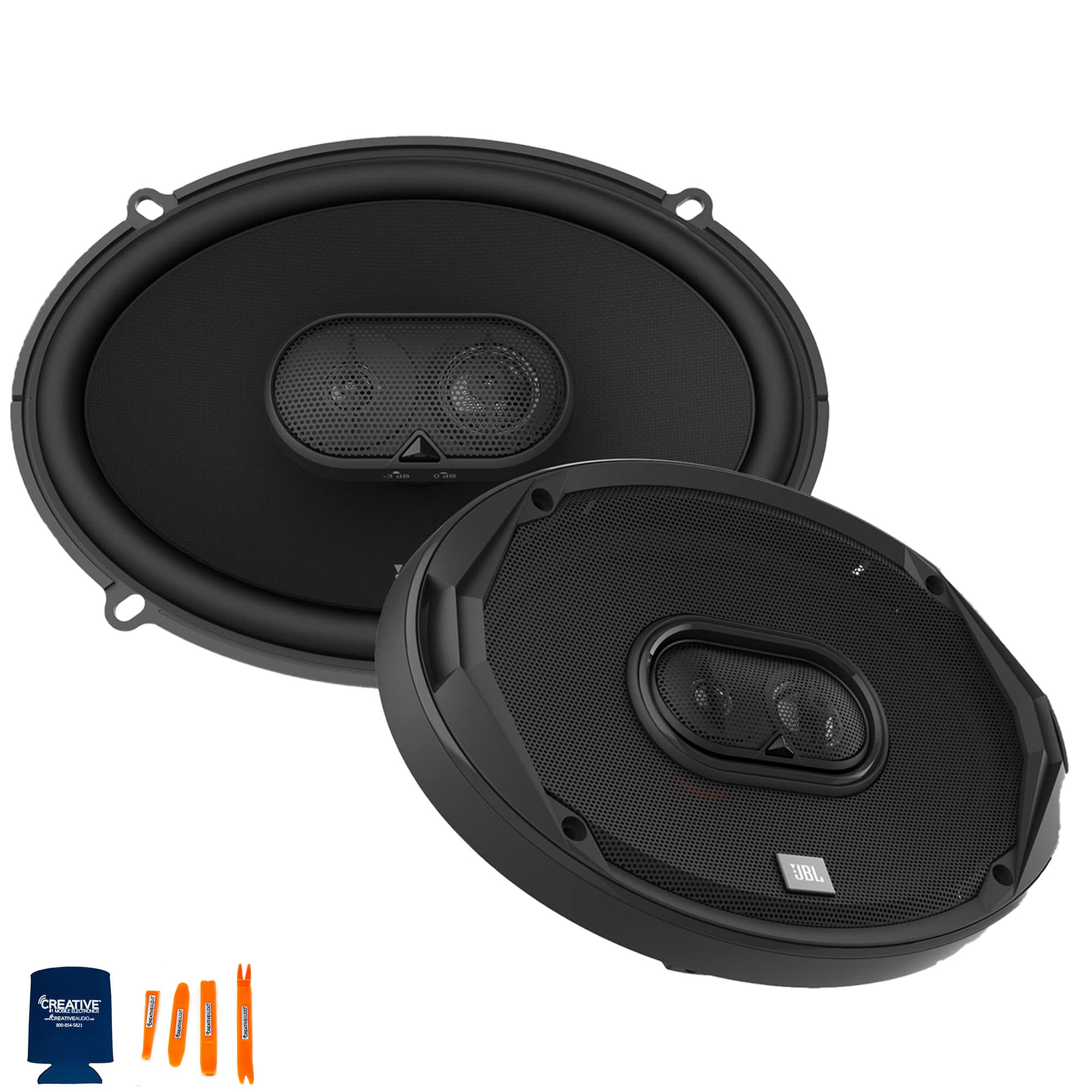 JBL STADIUM962M 6x9 Inch 2-Way Car Speakers - High Performance Multielement Audio System for Cars, Trucks & SUVs - Perfect for Upgrading Factory Sound System & Enhancing Road Trip Music Experience
