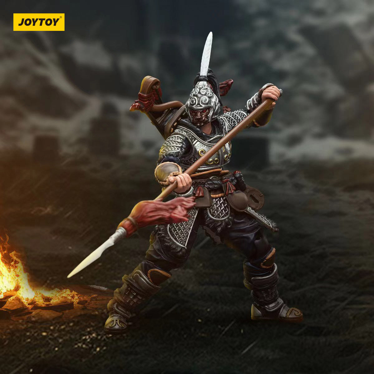 1/18 JOYTOY 3.75 Inch Dark Source JiangHu Northern Hanland Empire Cavalry & War Horse Action Figure - Perfect for Collectors, Diorama Displays & Wargaming Scenes