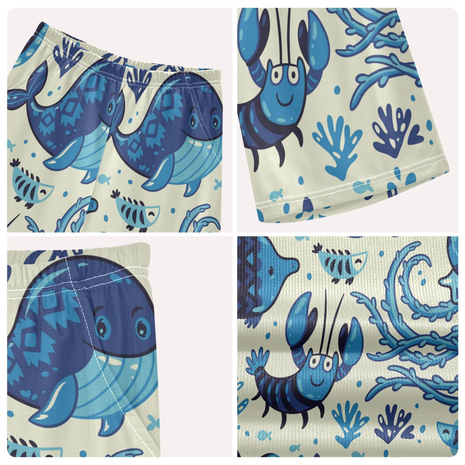 Cat Boy Summer Outfits - Cute Shorts Clothes Set for Kids & Toddlers | Playwear for Boys & Girls | Perfect for Outdoor Play, Beach & Summer Activities