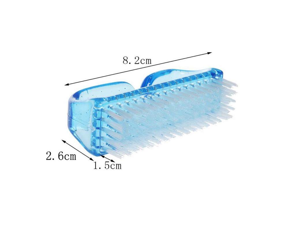 HIMMU'S Nail Brush for Hands & Feet - Pack of 2 - Pedicure & Manicure Tool for Men & Women - Home & Salon Use