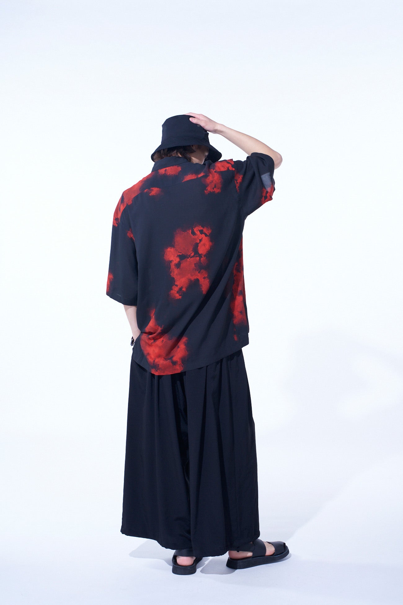 Crepe de Chine Balloon Pants for Women - Comfortable Wide Leg Palazzo Pants for Casual Wear, Office, and Travel