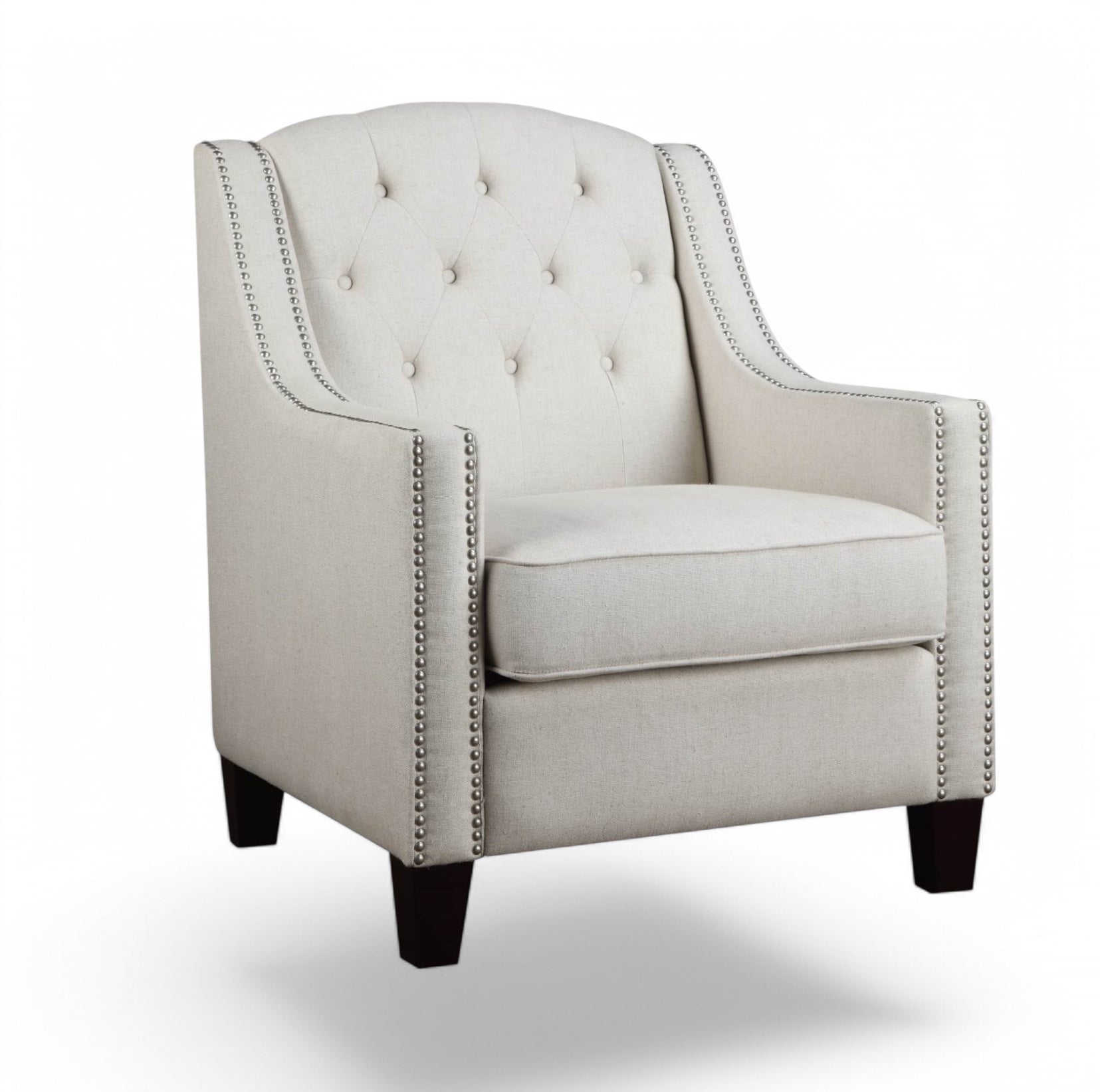 Loren Occasional Chair - Stylish Accent Chair for Living Room, Bedroom, or Office - Perfect for Reading, Relaxing & Home Decor