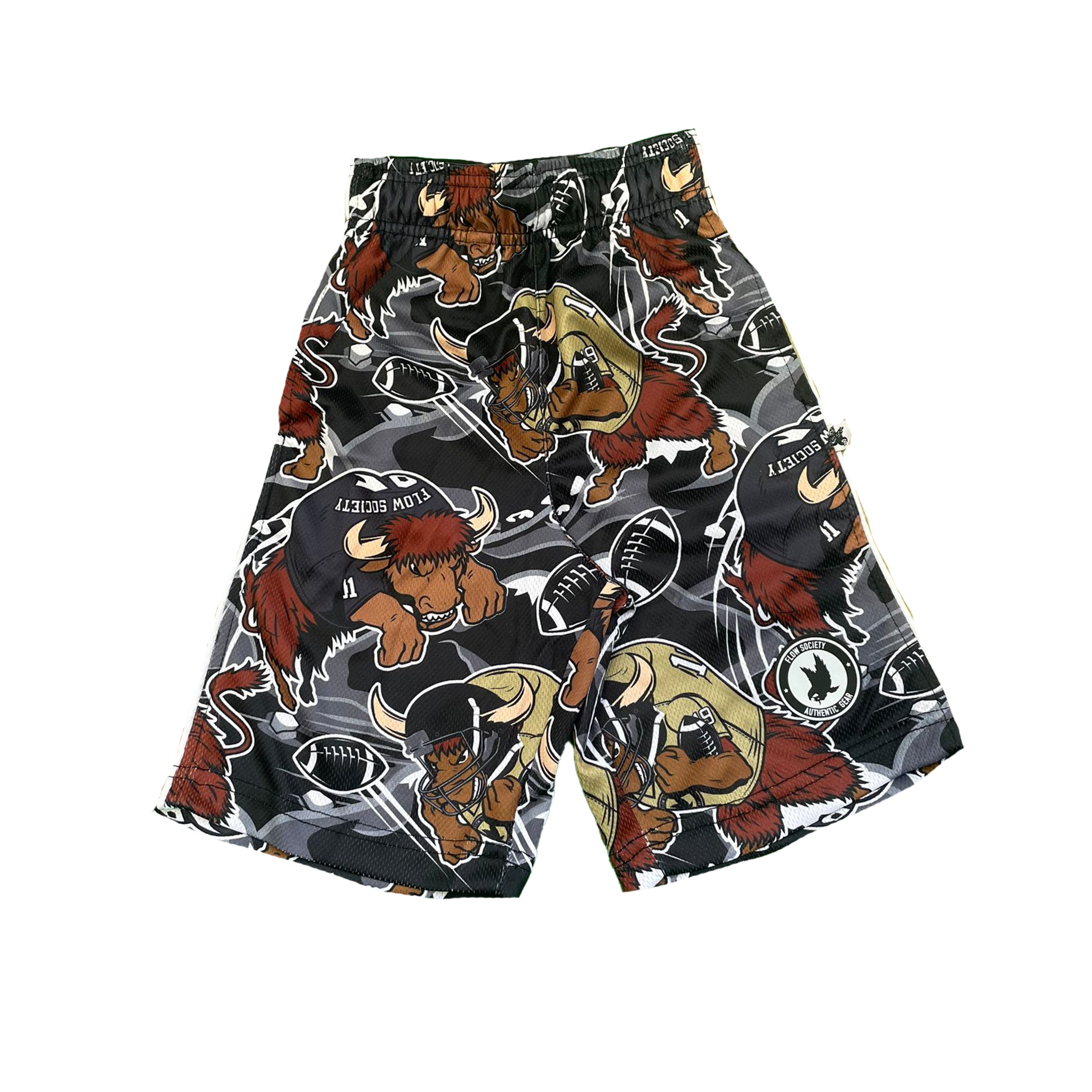 Boys Black Yak Attack Short - Durable & Comfortable Hiking Shorts for Outdoor Adventures & Active Play