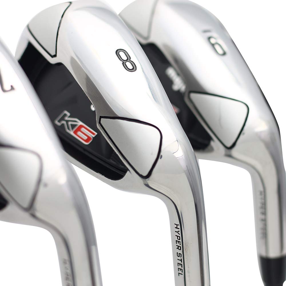 Majek K6 Senior Men's Golf Iron Set - 8-Piece Complete Set (4-PW, SW) Right Handed with Senior Flex A Shaft - Designed for Short Men 5' to 5'4
