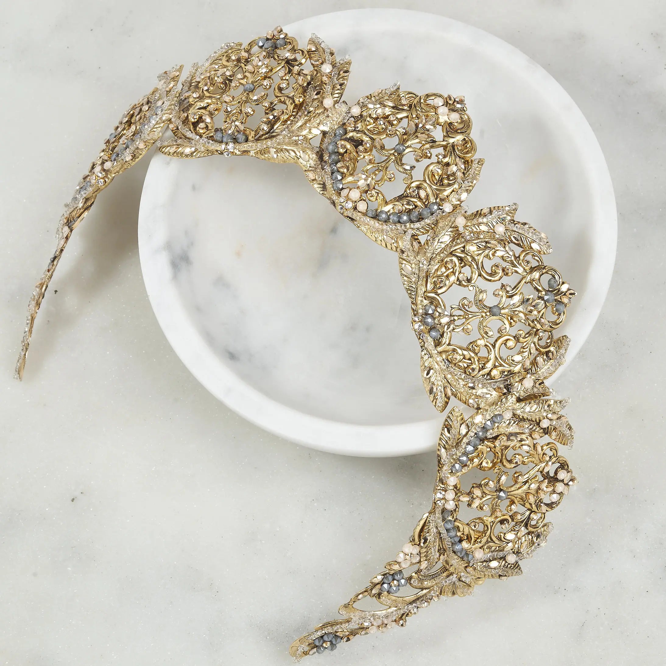 Regina Crown - Elegant Rhinestone Tiara for Women, Bridal Headpiece, Prom Queen Accessory | Perfect for Weddings, Pageants, and Special Occasions