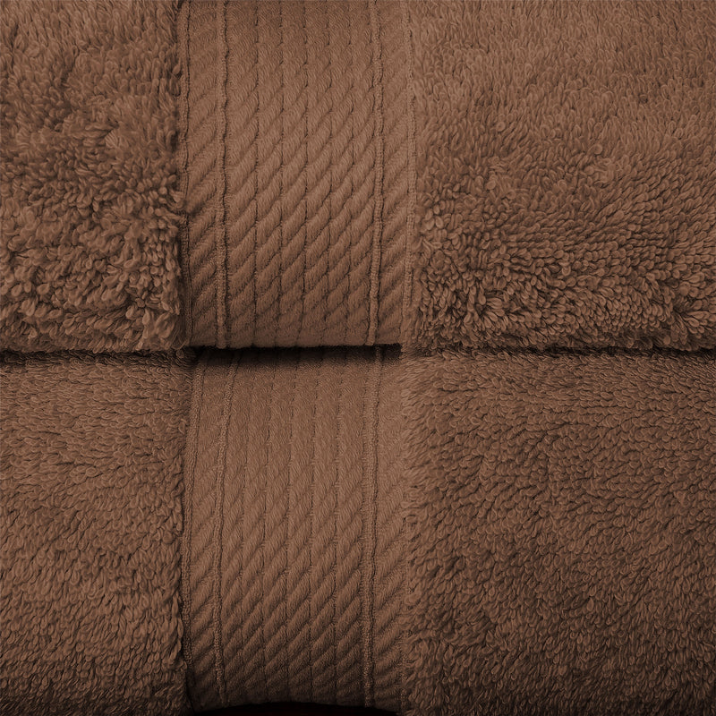 Premium Egyptian Cotton 10-Piece Towel Set - Ultra Soft, Heavyweight & Plush for Bath, Spa & Luxury Home Use