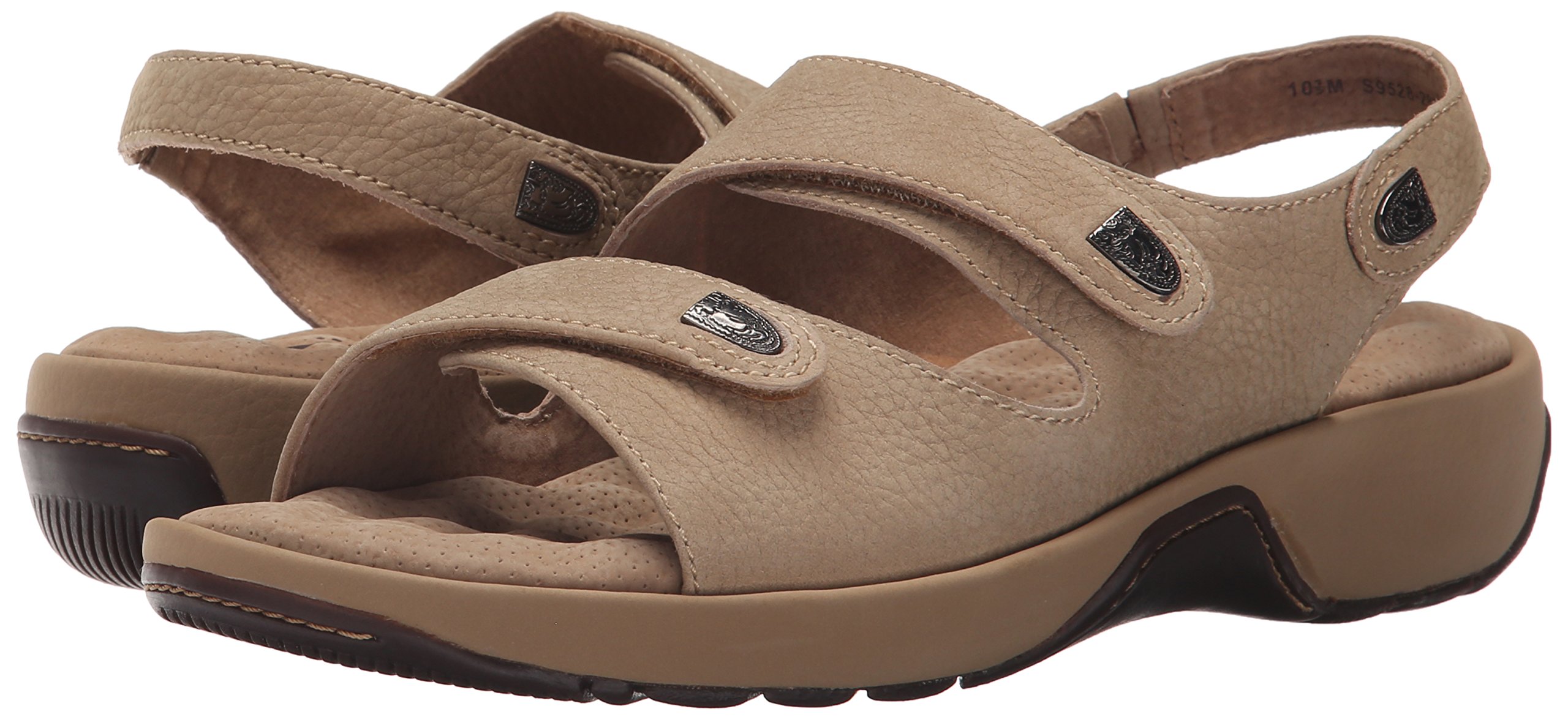 Softwalk Women's Bolivia Comfortable Adjustable Straps Sandals - Perfect for Walking, Travel & Casual Summer Outfits