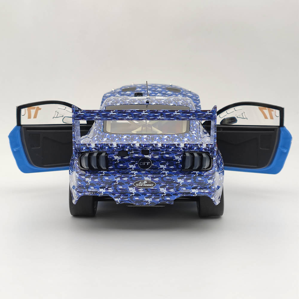 1/18 Scale Authentic Ford Performance #17 Ford Mustang GT Supercar 2018 S.MCLAUGHLIN'S Diecast Model - Limited Edition Collectible Car for Racing Enthusiasts & Display Showcase