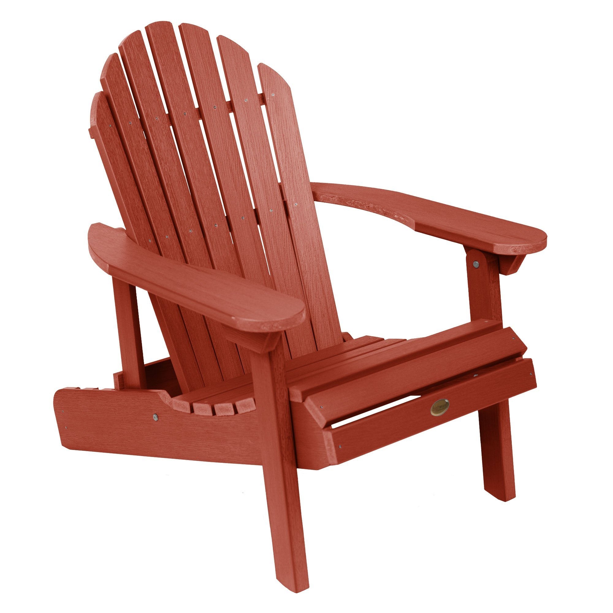 Hamilton Folding & Reclining Adirondack Chair - Outdoor Patio Furniture for Deck, Poolside & Garden Relaxation - Weather-Resistant & Comfortable Lounge Chair