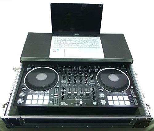 Professional ATA Style Flight Case for Pioneer DDJ1000 & DDJ1000SRT DJ Controllers - Heavy Duty Protection with Smooth Glide Wheels | Perfect for Touring DJs, Club Gigs & Mobile Events
