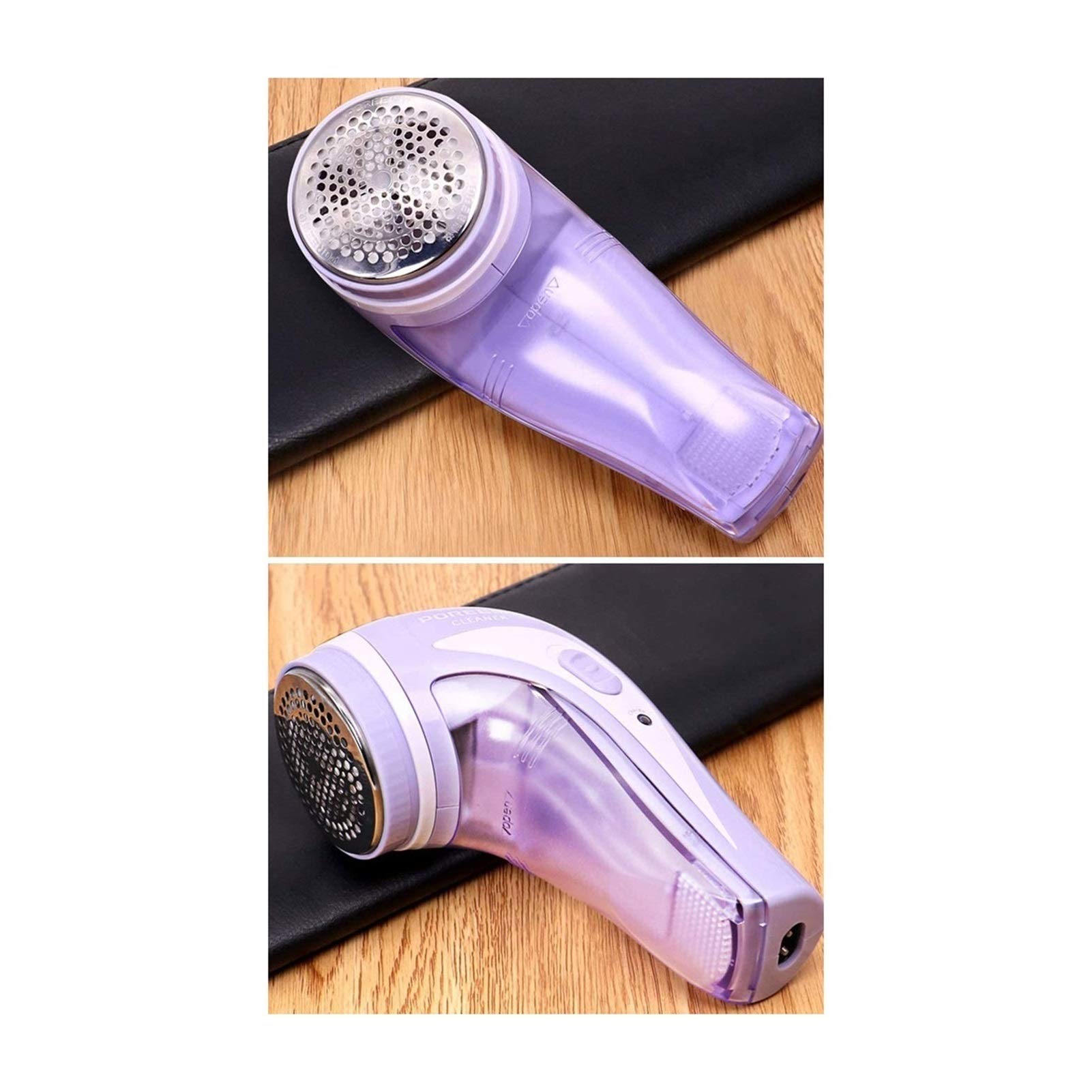 Fabric Shaver and Lint Remover - Electric Sweater Defuzzer with 2 Replaceable Stainless Steel Blades, AC Plug & Play for Clothes, Blankets, and Furniture - Perfect for Removing Pilling from Sweaters, Coats, and Home Textiles
