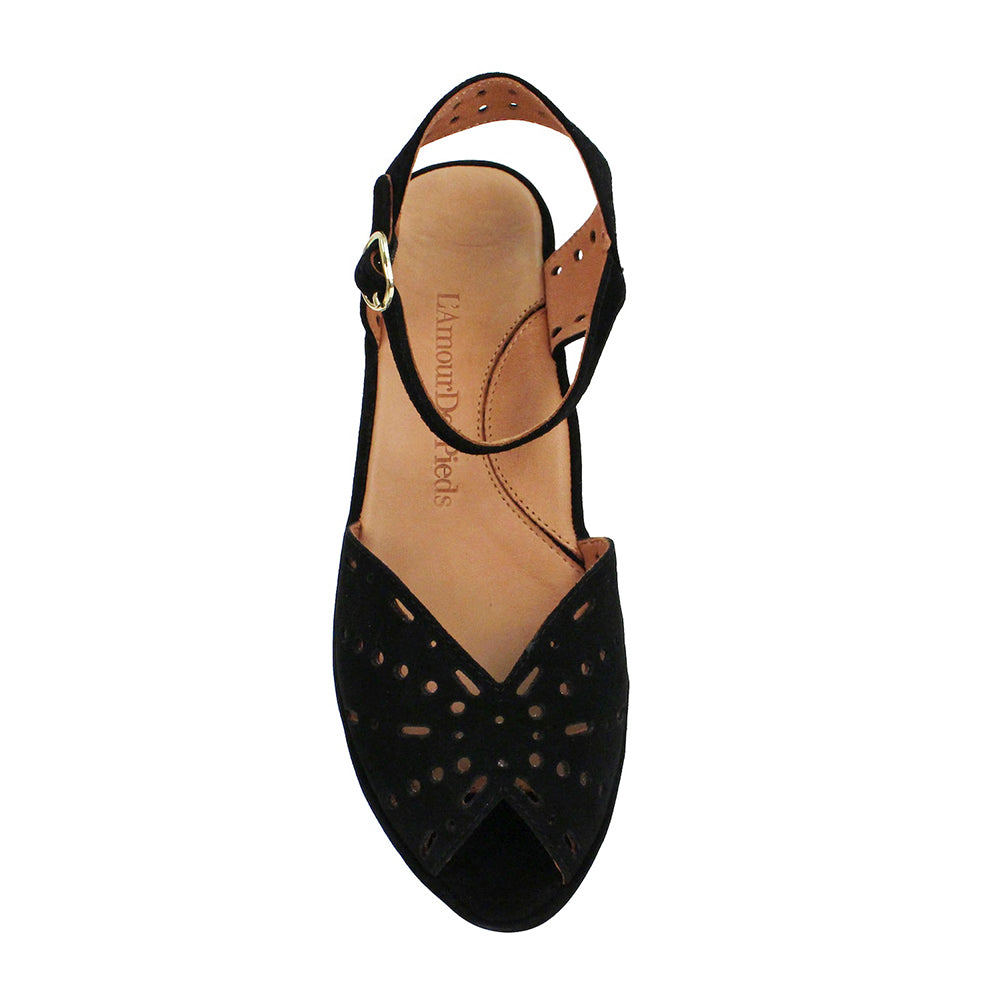 Brenn Women's Peep Toe Sandals - Comfortable Summer Open Toe Casual Shoes for Beach, Vacation & Outdoor Wear