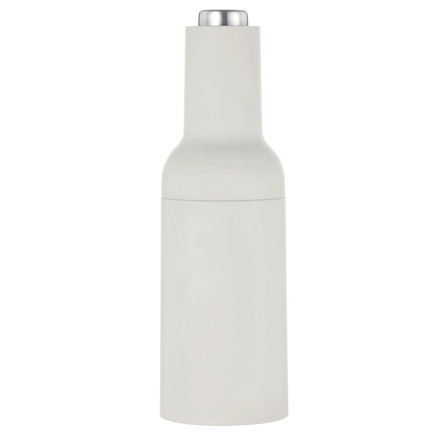 Premium Electric Salt and Pepper Grinder Set - 8.75-Inch Matte Stone Design by Santa Barbara Studio | Adjustable Coarseness, Battery Powered for Fresh Spices | Perfect for Kitchen, Dining Table & Gourmet Cooking