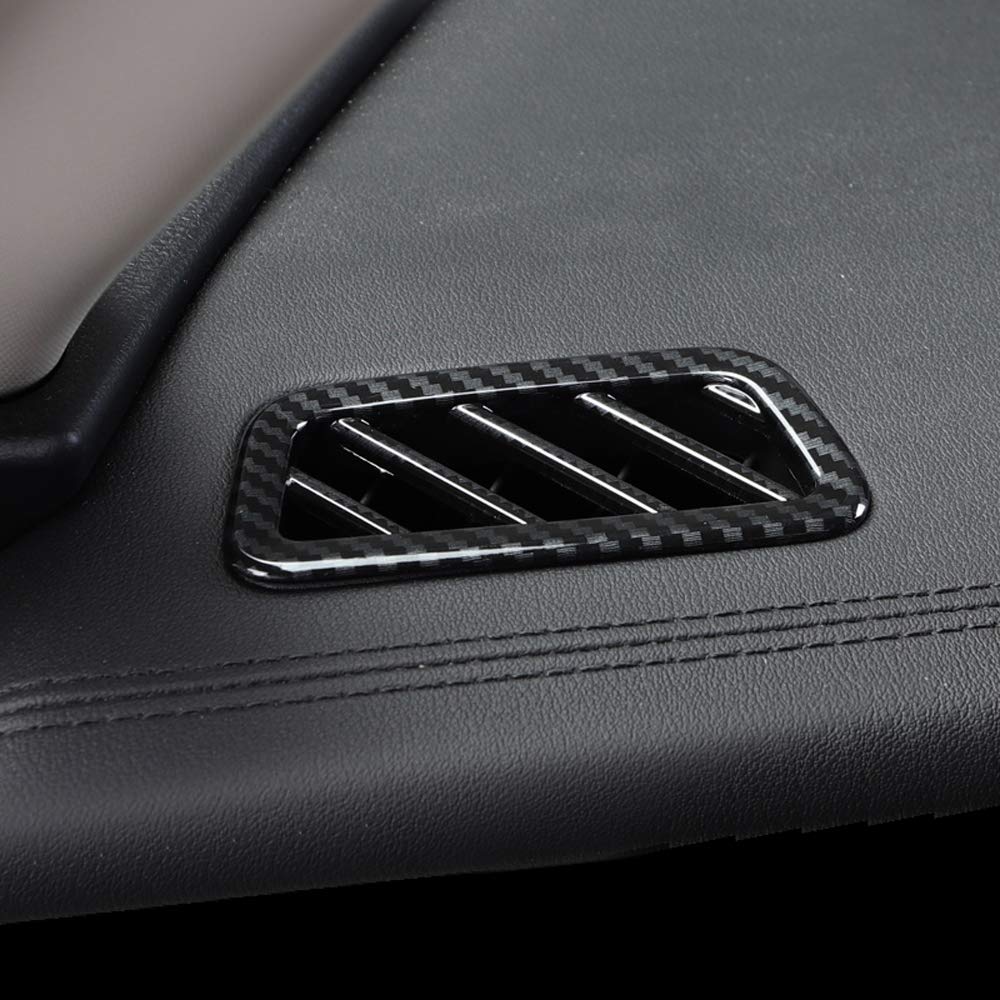 2PCS ABS Carbon Fiber Air Vent Trim Cover for Kia K5 Optima 2020-2022 - Car Interior Decoration Accessories | Upgrade Your Vehicle's Style & Protect AC Vents