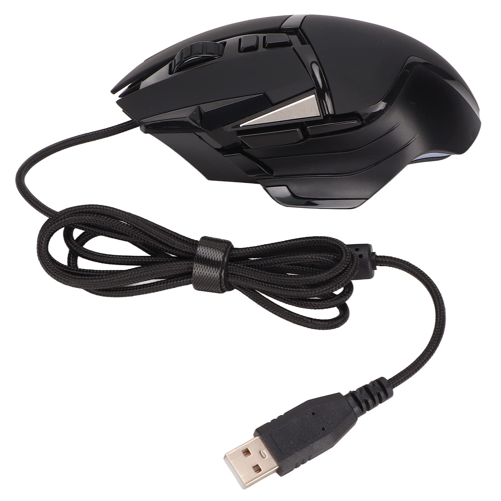 Best Wireless Gaming Mouse with Adjustable DPI 16000, Ergonomic RGB Mechanical Mouse for PC, Laptop - Perfect for Gaming, Office Work & Dorm Use
