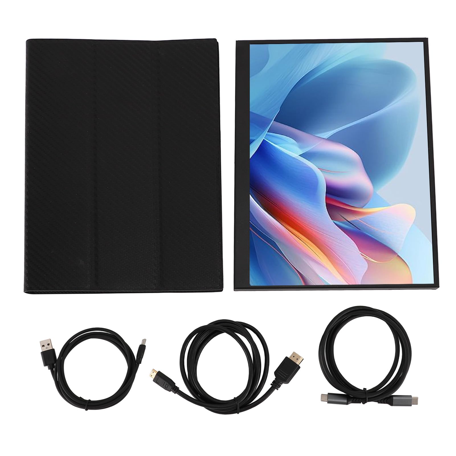 Tosuny 11 Inch Portable Monitor - FHD 2160x1440 USB C HDMI Computer Display, HDR IPS Gaming Monitor with Dual Speakers & 3.5mm Port | External Screen for Laptop, PC, Phone, iOS Tablets | Perfect for Work, Gaming, and Travel