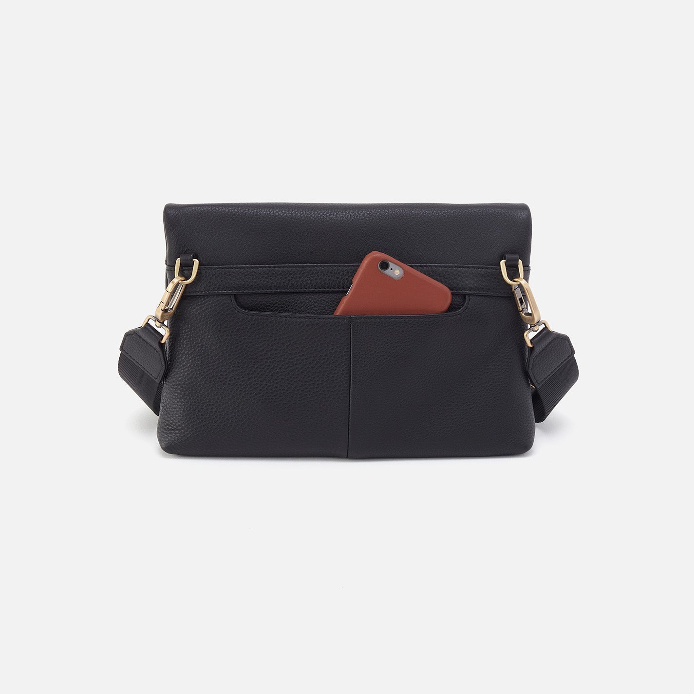 Grant Pebbled Leather Crossbody Bag - Black | Stylish & Durable Leather Purse for Women | Perfect for Work, Travel & Everyday Use