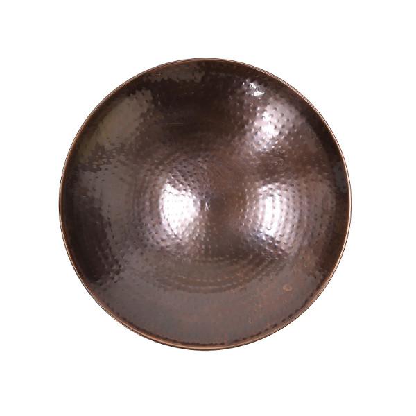 Rustic Burnt Copper Bird Bath for Garden - Outdoor Decorative Birdbath for Birds to Drink & Bathe - Perfect for Backyard, Patio, and Garden Decor