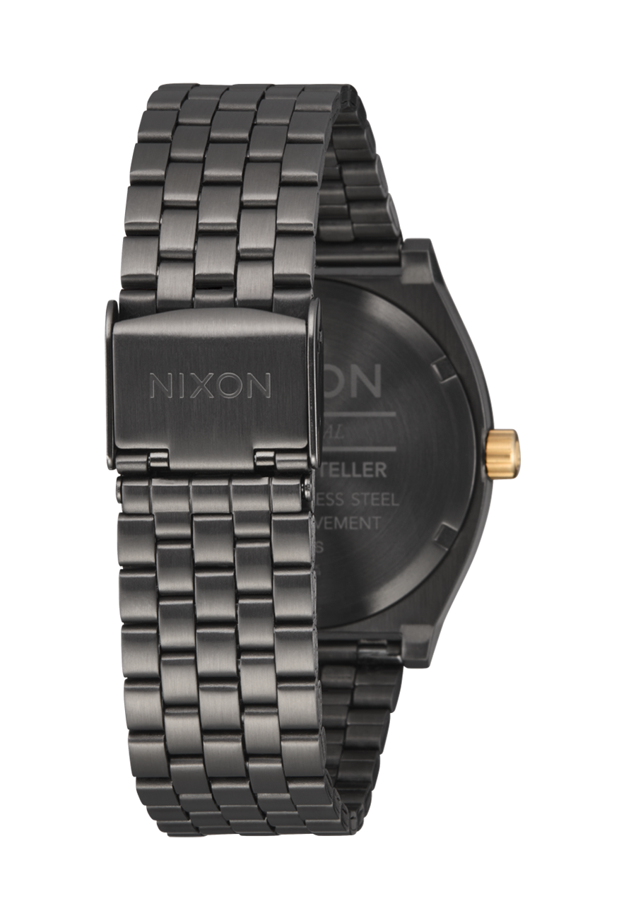 Medium Time Teller Watch - Gunmetal, Lavender & Gold Options | Stylish Unisex Watch for Everyday Wear, Office & Casual Outings
