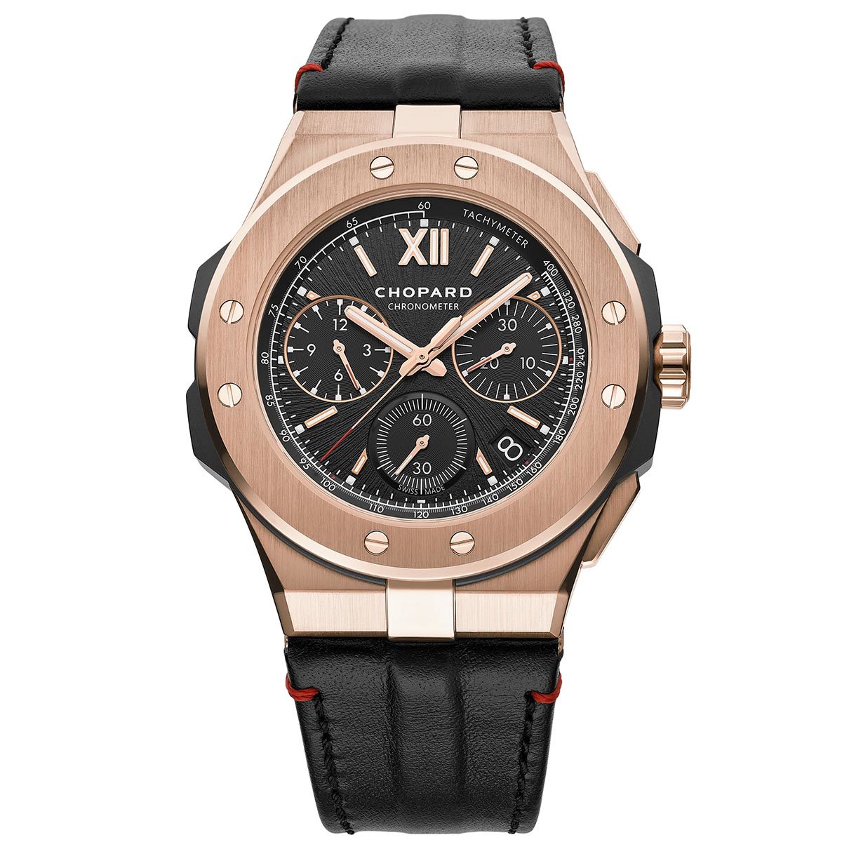 Chopard Alpine Eagle XL Chrono Men's Luxury Watch - Rose Gold & Ceramized Titanium Case, Swiss Automatic Movement, Water Resistant - Perfect for Business Meetings, Formal Events & Luxury Gift Giving