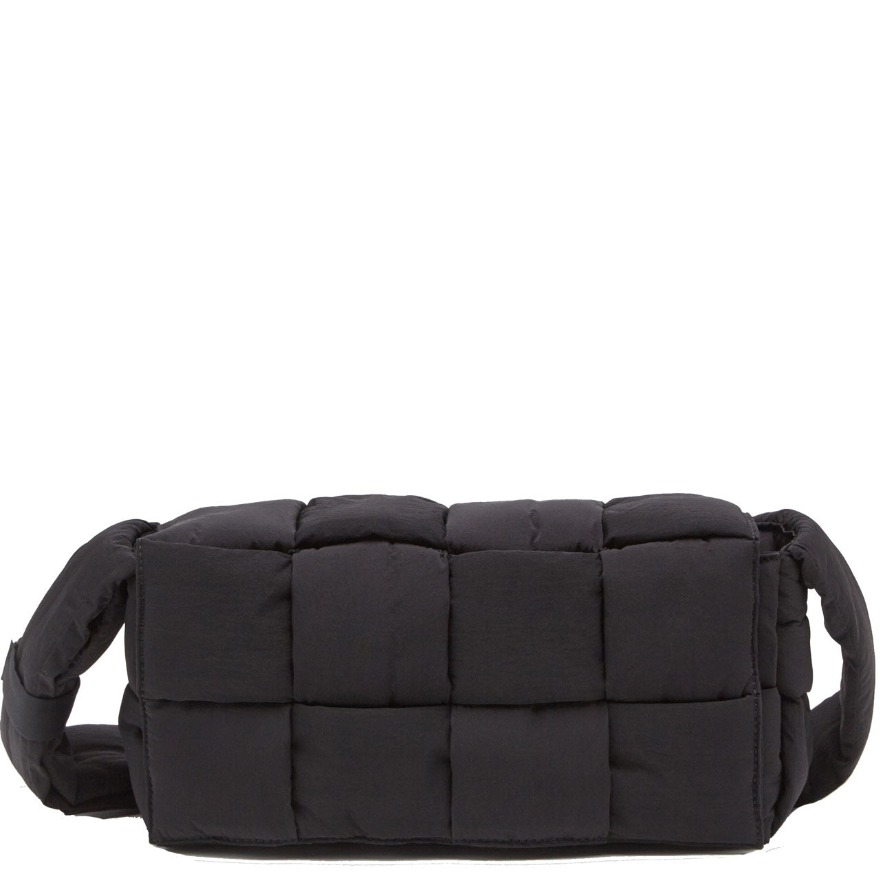 Durable Padded Nylon Tech Cassette Bag for Men - Black | Water-Resistant Crossbody Sling Pack for Travel, Work & Everyday Use