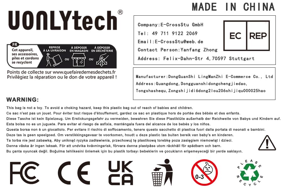 Uonlytech 5-Pack Fine Mist Spray Bottles for Hair, Travel, Essential Oils & Pet Care - Perfect for Salon, Home & On-The-Go Use