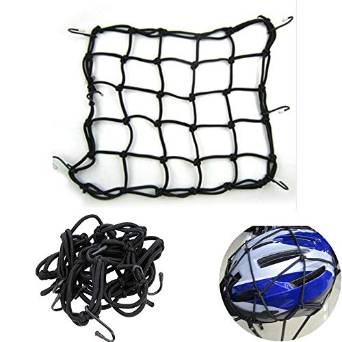 Elastic Cargo Motorcycle Hook Rope - Heavy Duty Luggage Cord Net for Bike Accessories - Secure Fastening for Road & Mountain Bikes - Perfect for Commuting, Touring & Adventure Riding