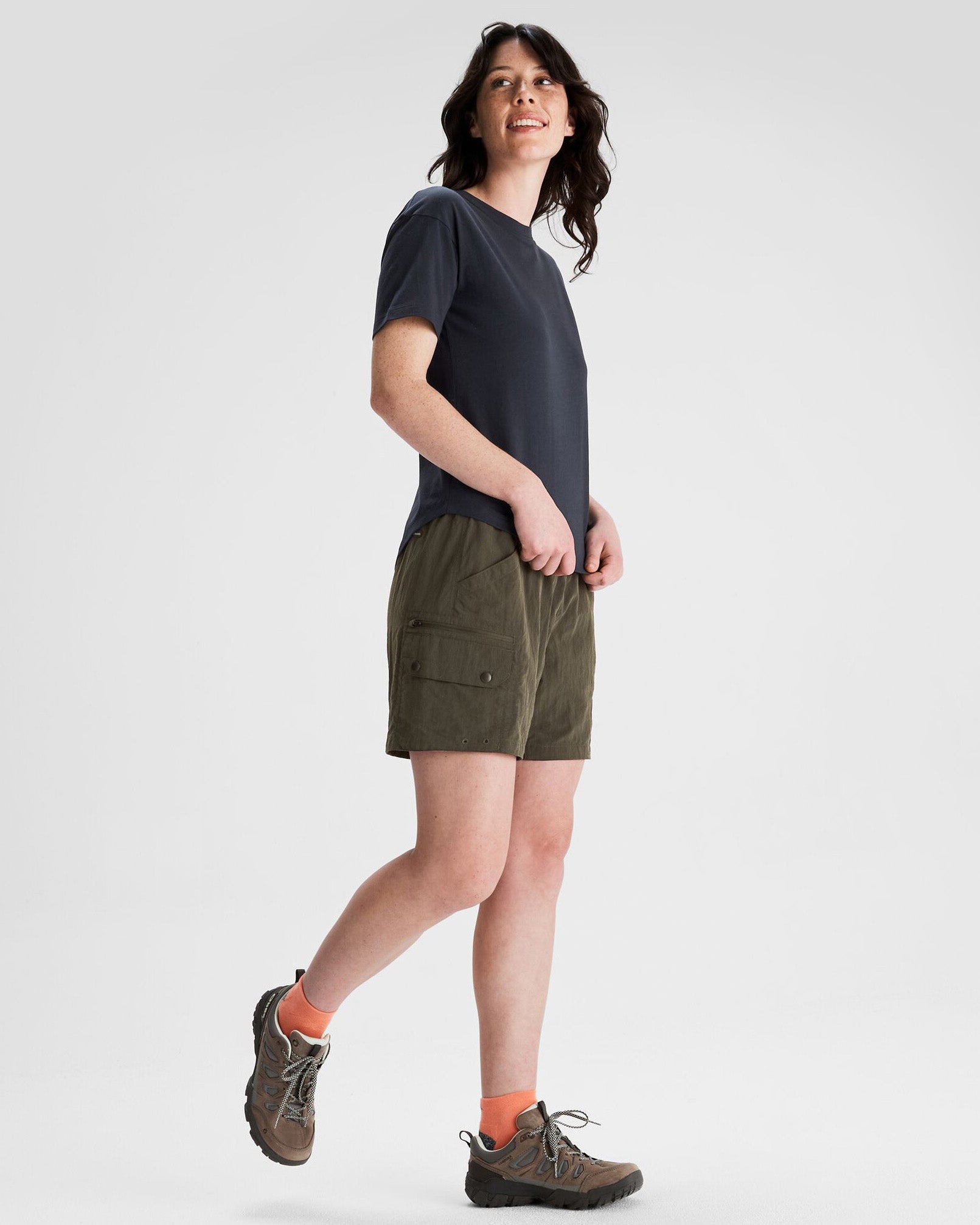 Organic Cotton Women's Solid Navy T-Shirt - Soft & Breathable Tee for Casual Wear, Workouts & Everyday Comfort