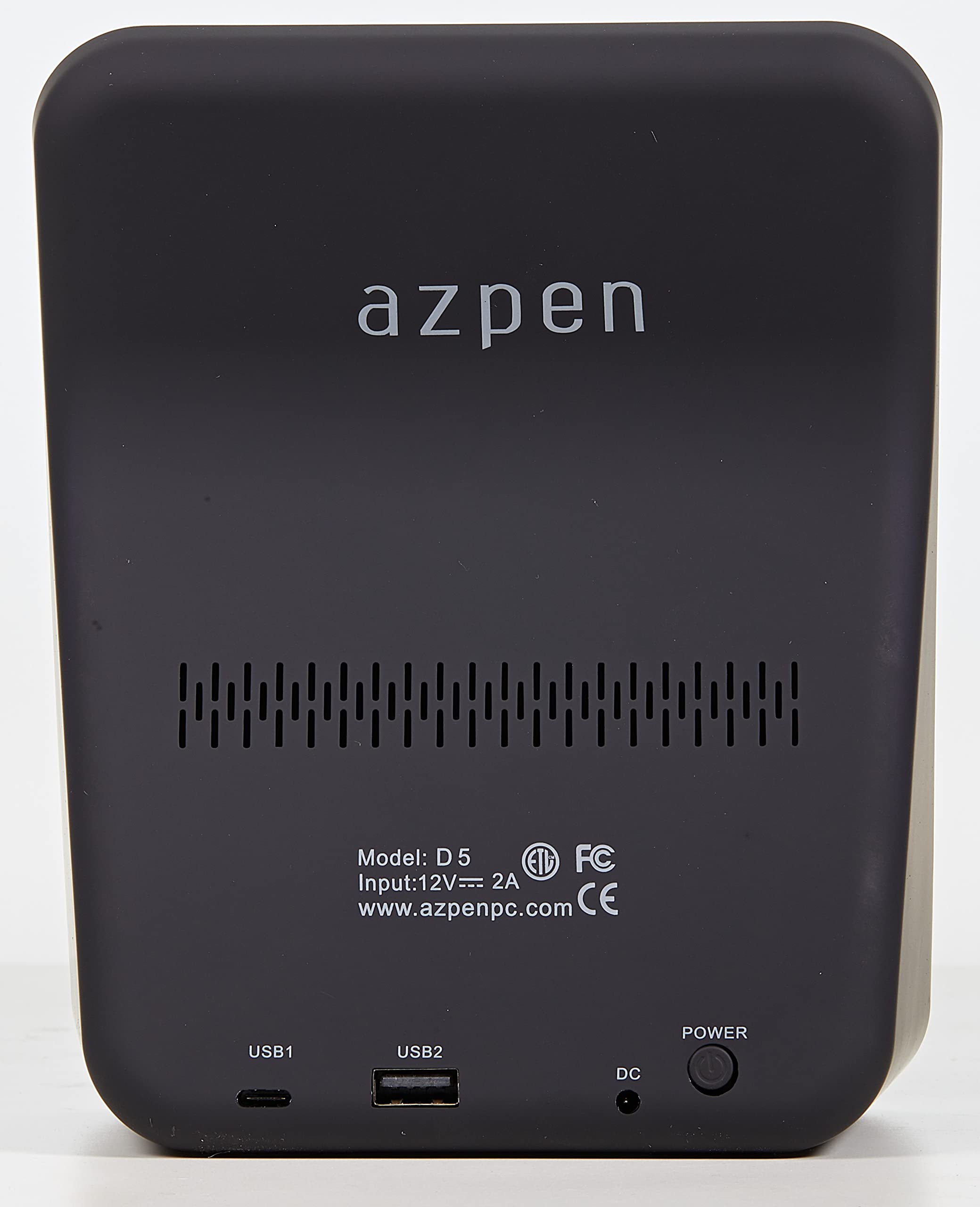 Azpen Wireless Charging Audio Dock with Dual 8W Bluetooth Speakers, Upgraded Mic for Hands-Free Calls - Qi Wireless Charger for iPhone 15/14/13/12/11 & Samsung S23/S22/S21/S20 - Perfect for Home Office, Bedroom & Car Use