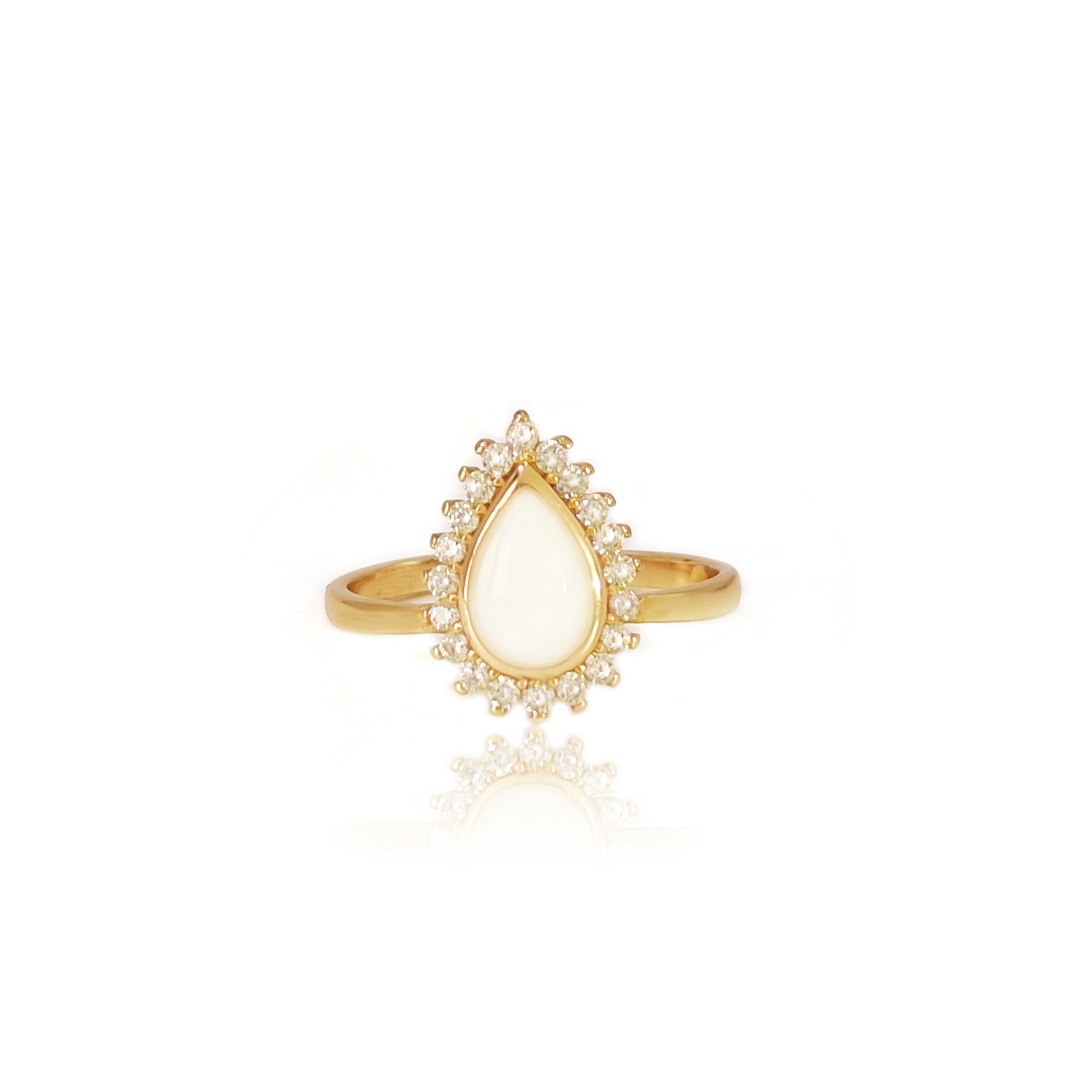 Nurturing Drop Breastmilk Ring - 925 Sterling Silver Nursing Jewelry for Breastfeeding Moms - Perfect for Mother's Day, Baby Shower Gifts & Everyday Wear