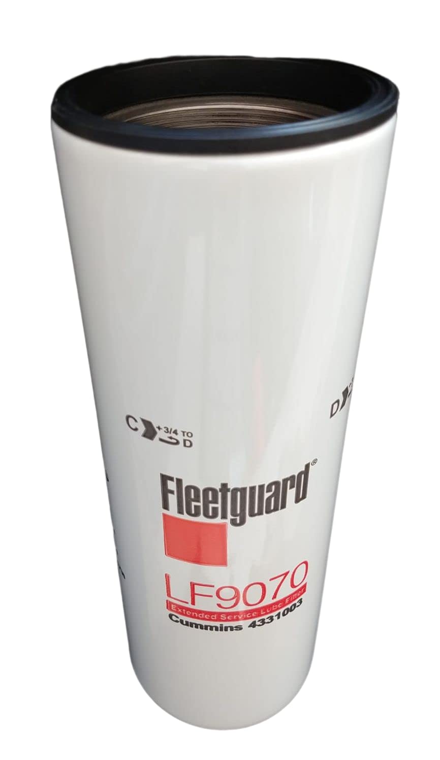LF9070 Fleetguard Lube Filter - Spin-On Replacement Oil Filter for Heavy Duty Trucks & Equipment (Pack of 1) - Perfect for Engine Maintenance & Fleet Servicing