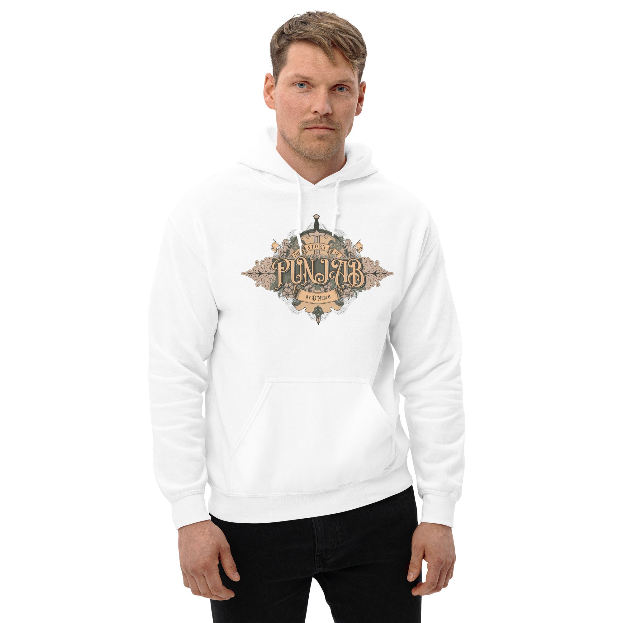 Story of Punjab Unisex Hoodie - Soft & Stylish Cotton Pullover for Men & Women - Perfect for Casual Wear, Street Fashion & Winter Comfort