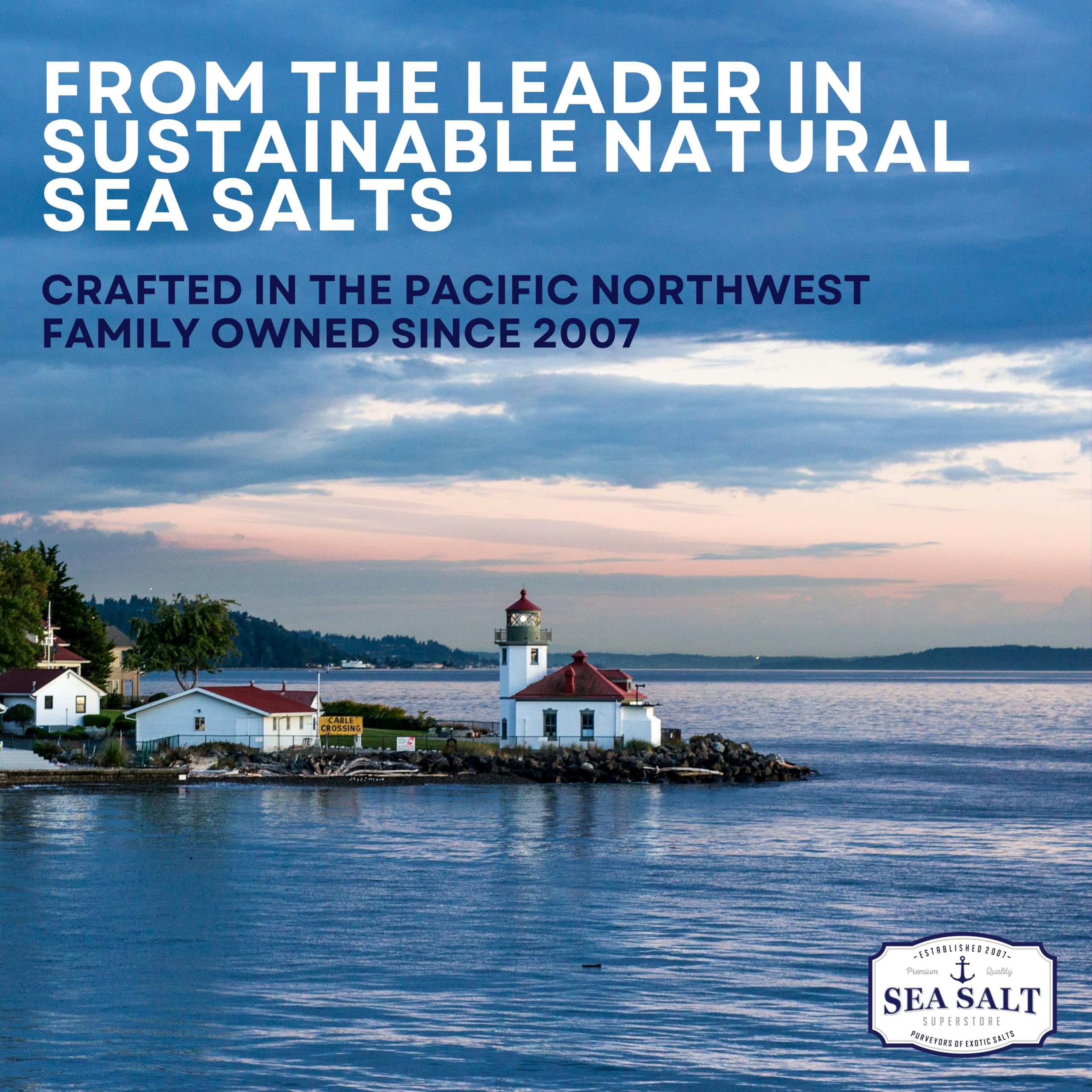 Premium Kosher Sea Salt - Coarse Grain, Non-Iodized & All-Natural | Perfect for Salt Grinders, Cooking & Seasoning | 14 oz Resealable Bag | Ideal for Chefs, Home Cooks & Food Enthusiasts