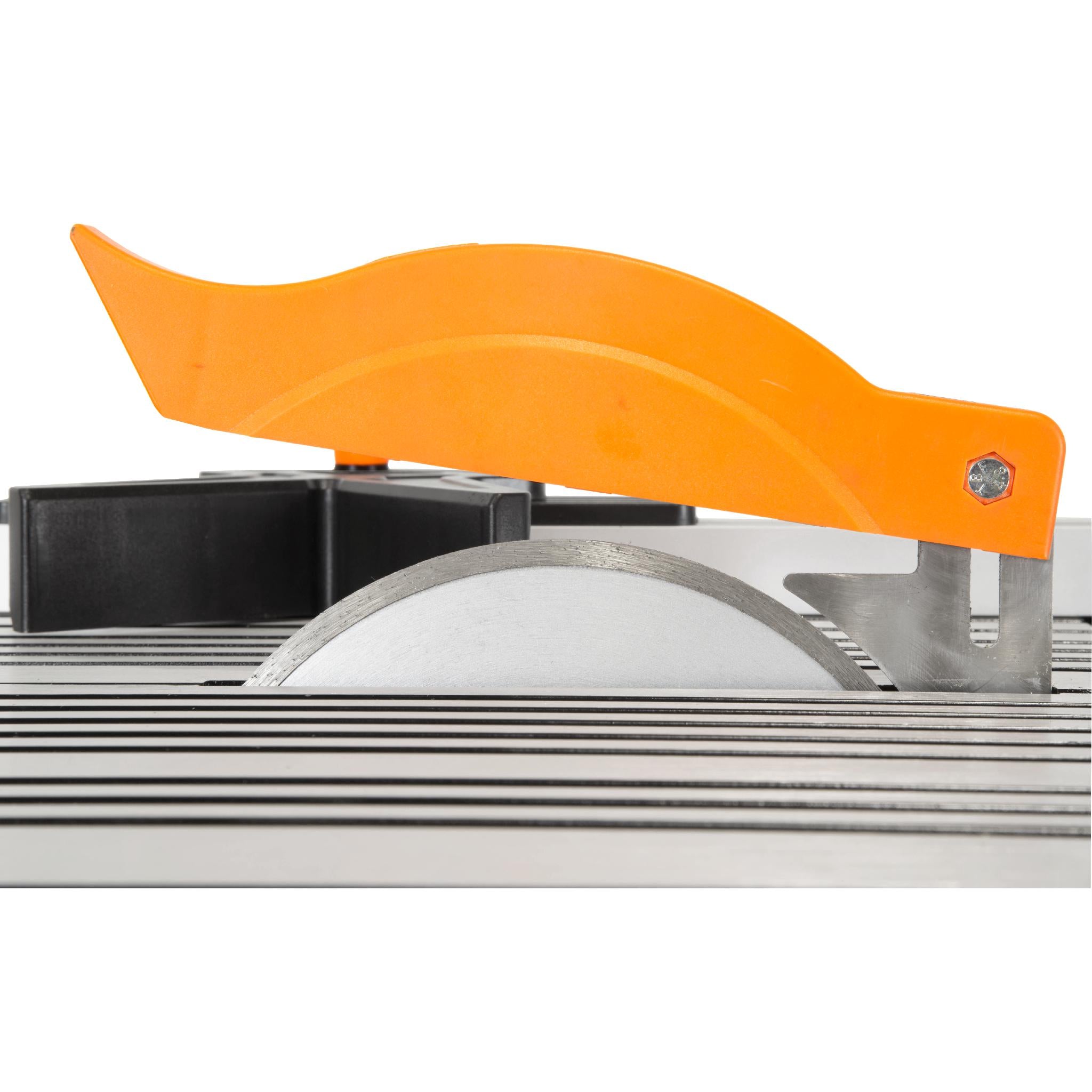 WEN 71707 6.5Amp 7-Inch Portable Wet Tile Saw with Adjustable Fence & Miter Gauge - Perfect for Bathroom Renovations, Kitchen Backsplash & DIY Floor Tile Cutting