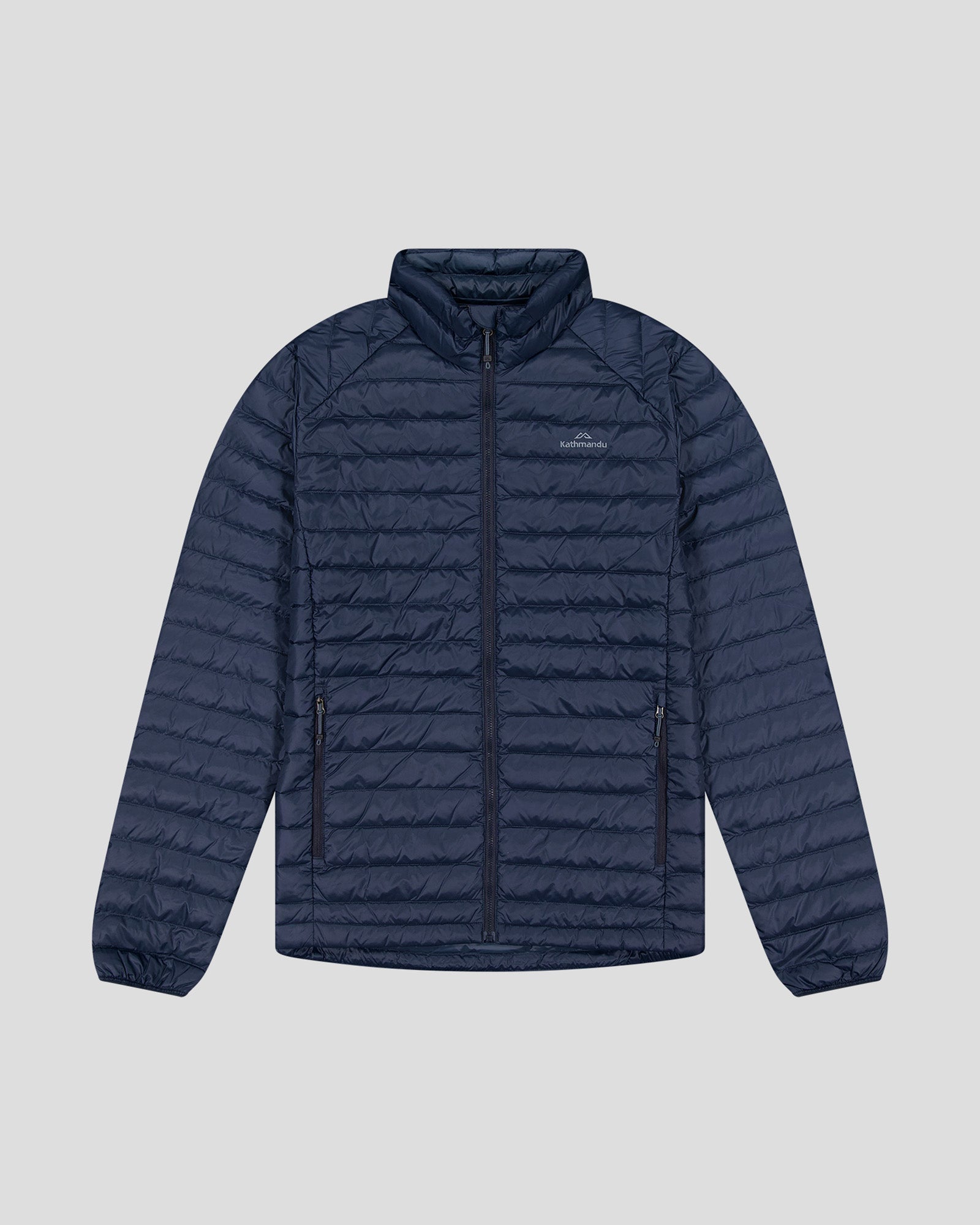 Men's Heli Down Jacket v4 - Lightweight Warm Winter Coat, Waterproof & Windproof, Pure Navy Blue - Perfect for Skiing, Hiking & Outdoor Adventures