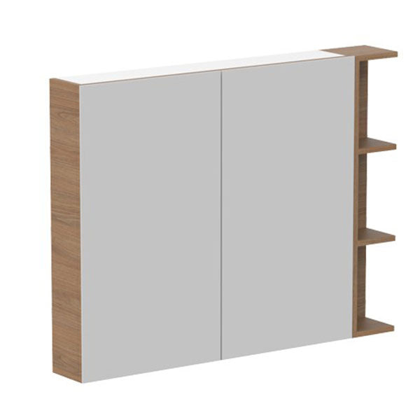 ADP Glacier Lite Shelf Shaving Cabinet - Wall Mounted Bathroom Storage with Mirror for Razors & Toiletries | Perfect for Small Bathrooms, Vanities & Modern Home Decor