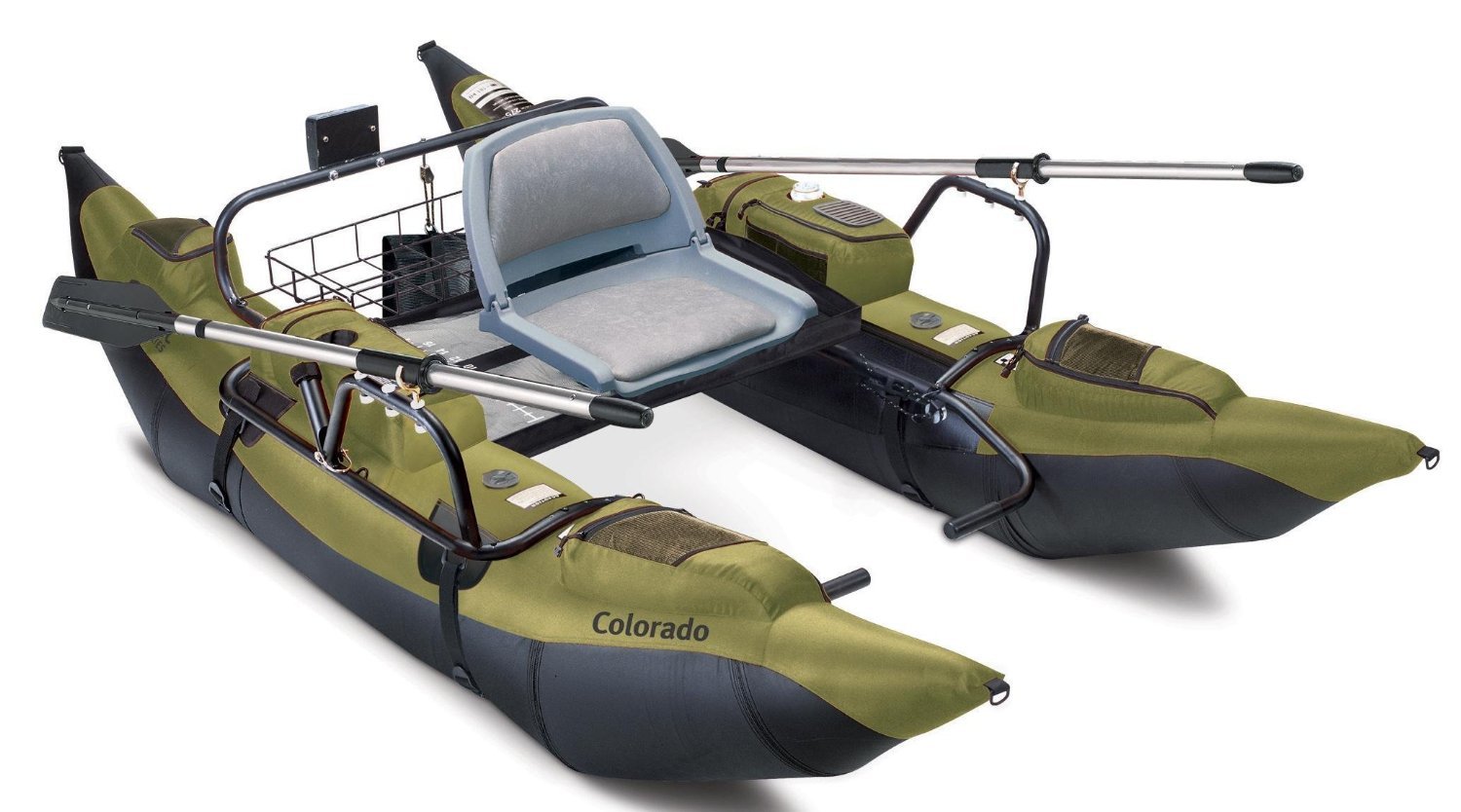 Classic Accessories Colorado Pontoon Boat Cover - Heavy Duty Waterproof Boat Canopy for Outdoor Protection | Perfect for Fishing, Boating & Marine Use