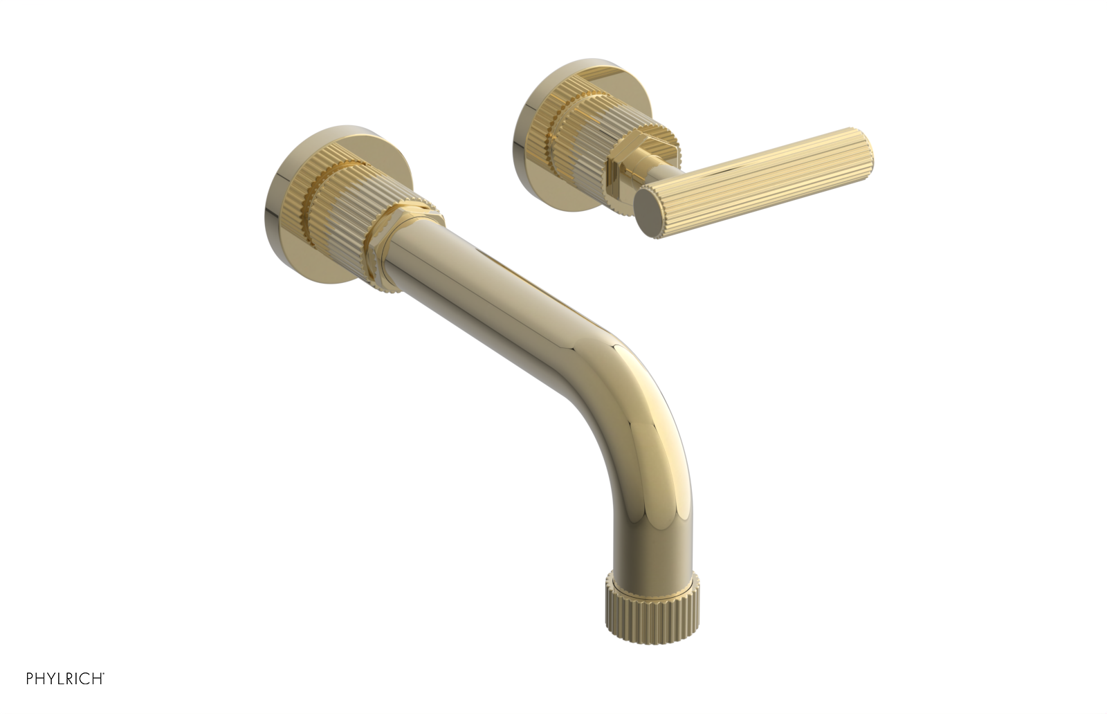 DUSTRIE Single Handle Wall Mounted Lavatory Faucet Set - 7 5/8