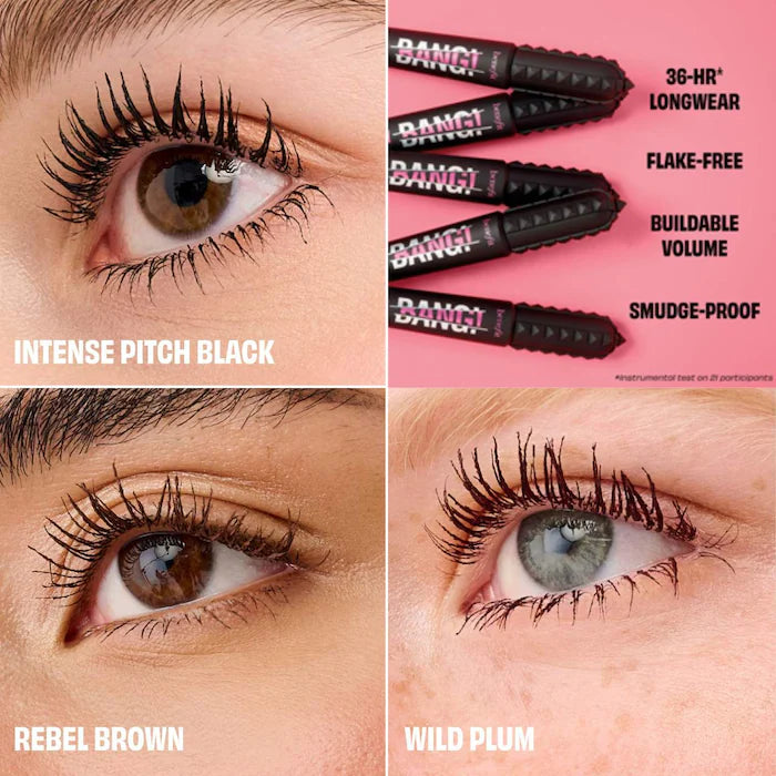 Benefit Cosmetics BADgal BANG! Volumizing Mascara - Lengthening & Thickening for Dramatic Lashes - Perfect for Night Out, Date Night & Special Occasions