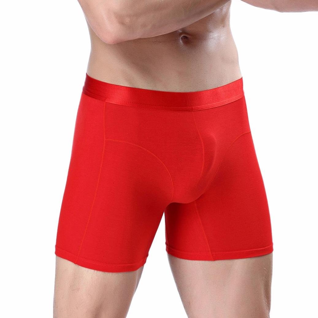 **Lightning Deals Men's Boxer Briefs - Soft Cotton Breathable Underwear with Bulge Pouch for Comfort & Support | Perfect for Daily Wear, Gym & Travel**