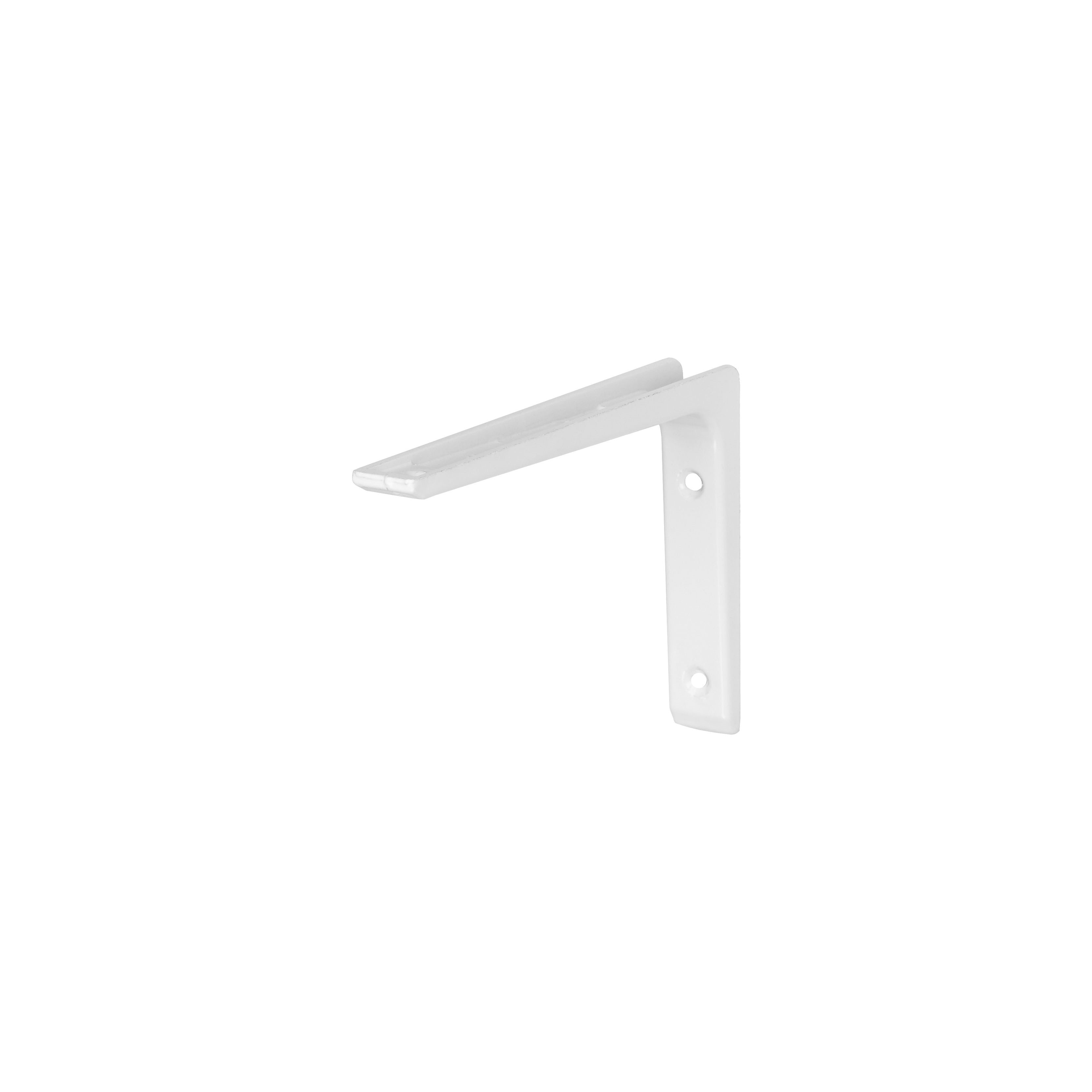 Sturdy PURIST Shelf Bracket - Heavy Duty Metal Wall Mounted Brackets for Floating Shelves - Perfect for Home Storage, Kitchen, Bathroom & Garage Organization