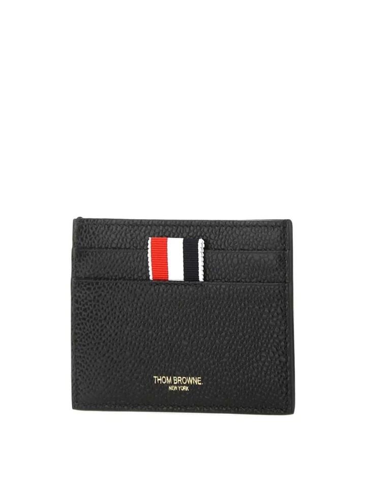 Premium THROME BROWNE Genuine Leather Card Holder Wallet - Slim RFID Blocking Credit Card Case for Men & Women - Perfect for Travel, Business & Everyday Use