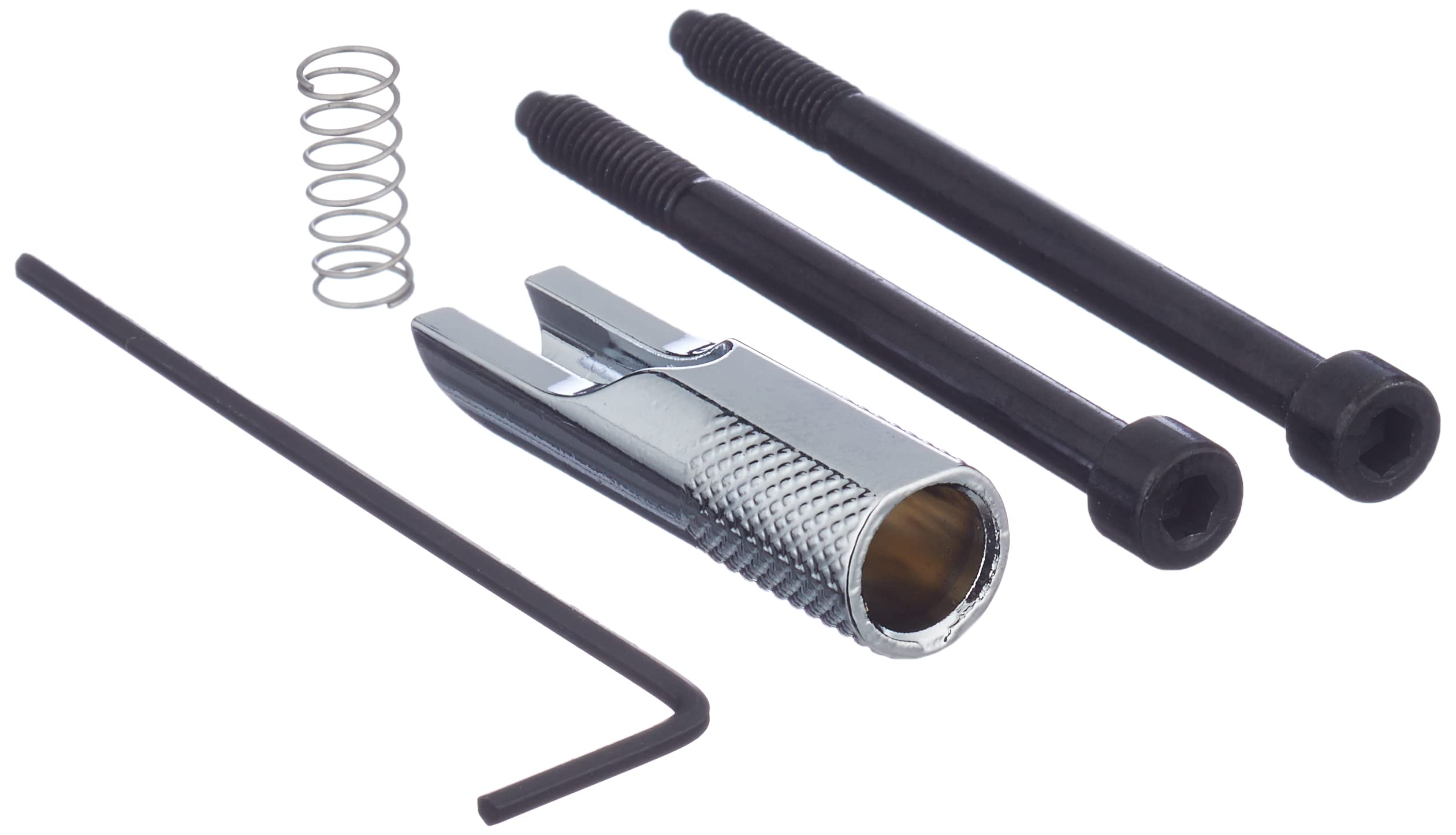 Allparts BP-2020-010 EVH D-Tuna Drop D Chrome Guitar Bridge Accessory - Perfect for Metal & Rock Music Performances
