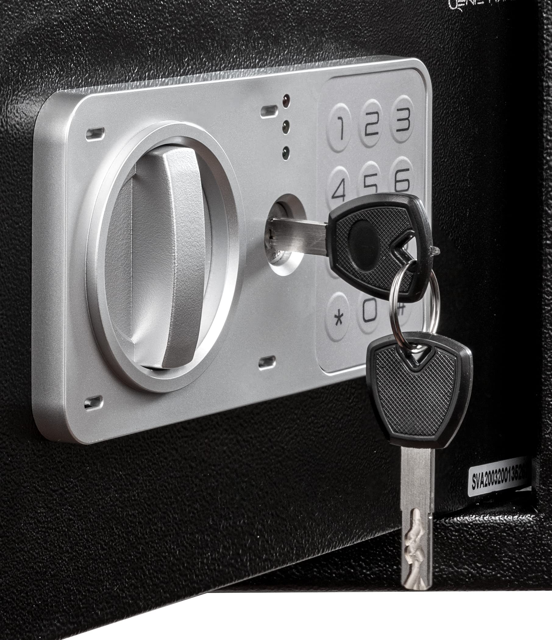 Genie Hand Time Lock Safe with Countdown Timer - B-Class Security Lock & Anti-Bounce Technology - Perfect for Home, Office, and Cash Management Security
