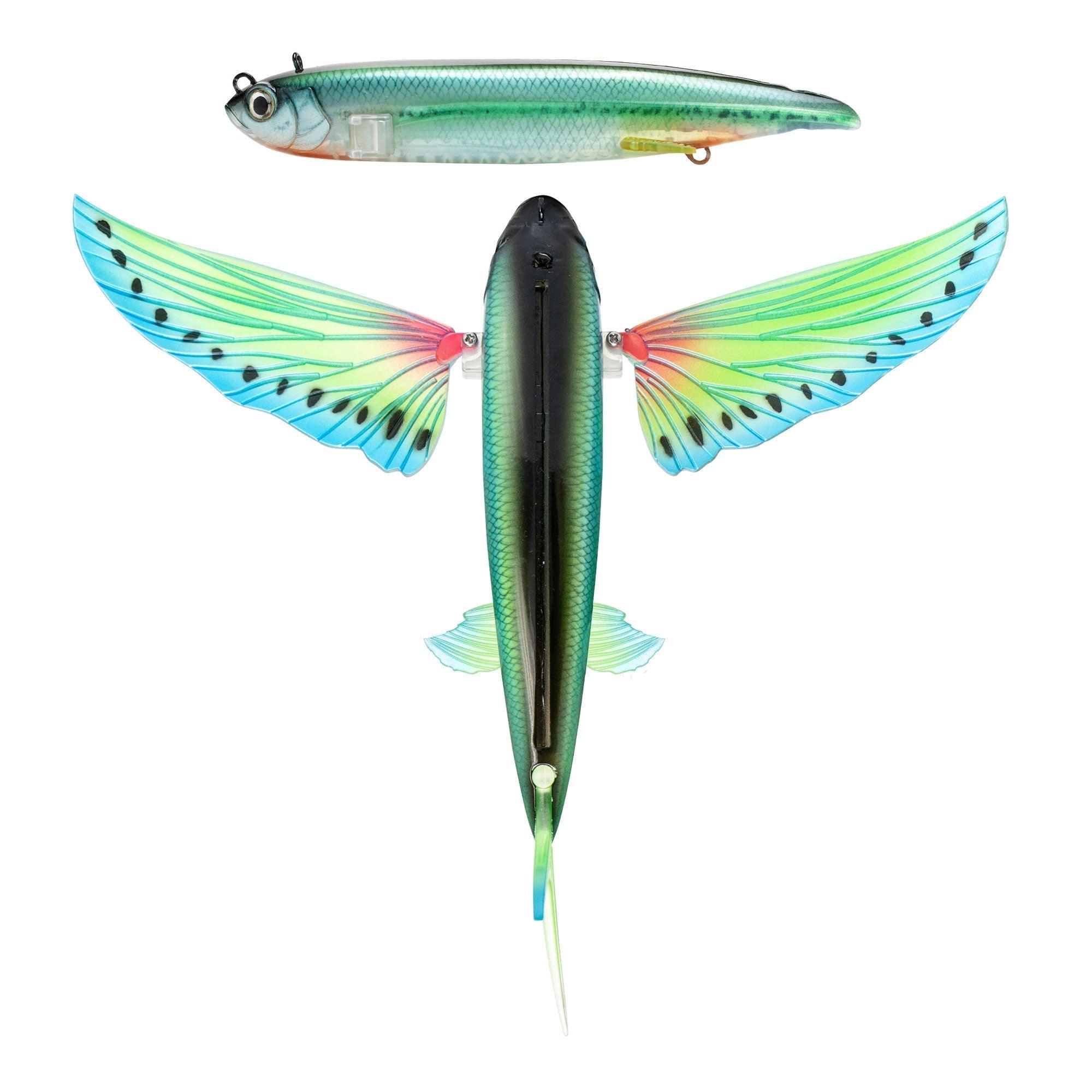 Nomad Design Slipstream Flying Fish Lures - Premium Saltwater Fishing Lures for Tuna, Mahi Mahi & Wahoo - Perfect for Offshore Trolling & Big Game Fishing