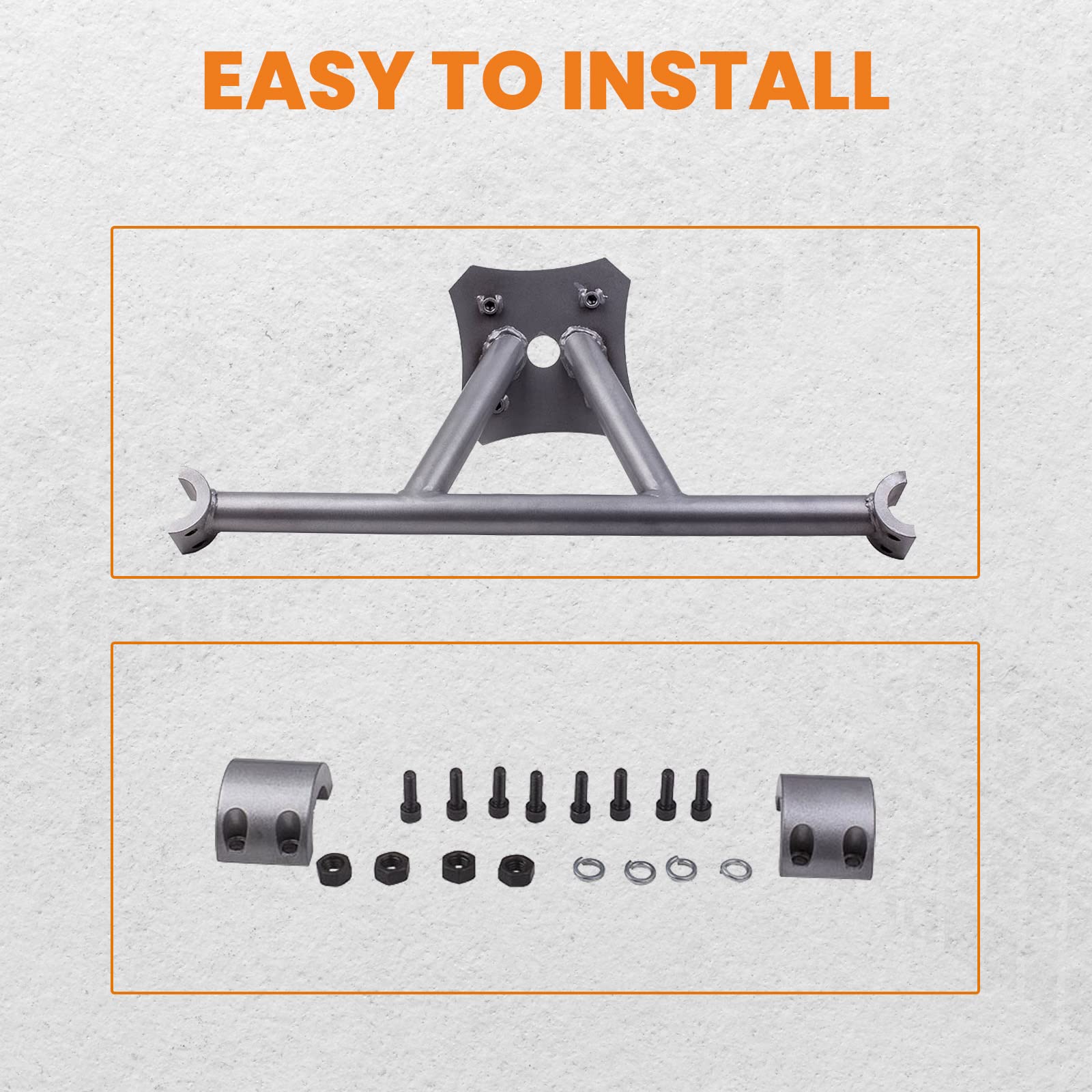 UTV Spare Tire Carrier - Rear Mount for Polaris RZR XP 1000 & Turbo (2014-2022) | Heavy-Duty Off-Road Accessory for Adventure & Trail Riding