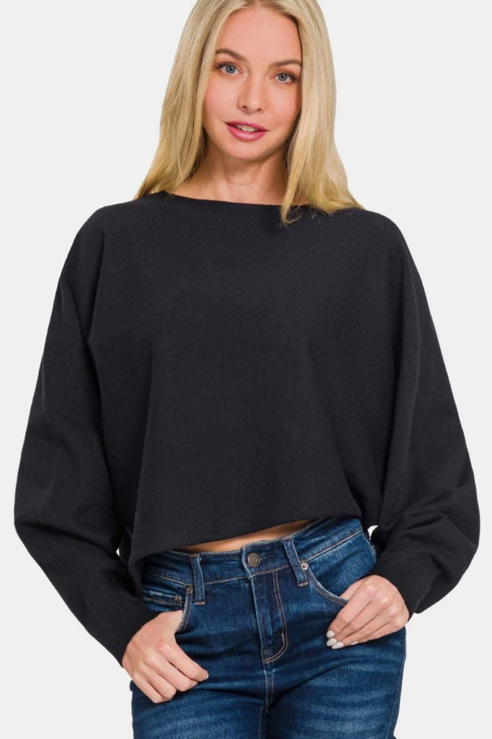Stylish Asymmetrical Pullover Sweater for Women - Trendy Oversized Knit Jumper for Fall & Winter - Perfect for Casual Outfits, Office Wear & Cozy Evenings