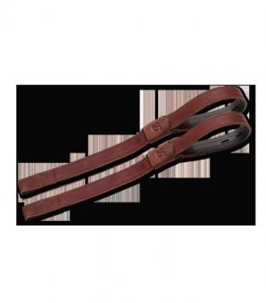Bates Webbers 24-Inch Brown Stirrup Leathers for English Riding - Durable & Comfortable Equestrian Equipment for Dressage, Jumping & Trail Riding