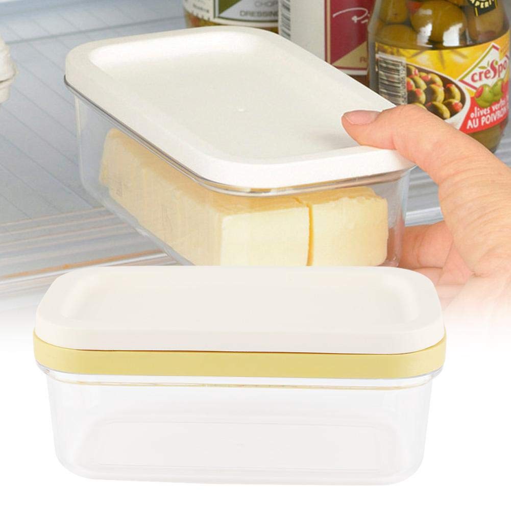 Fdit Butter Box Cheese Container with Cutting Net - Airtight Food Storage Box for Kitchen, Refrigerator & Picnic - Keep Cheese Fresh & Organized