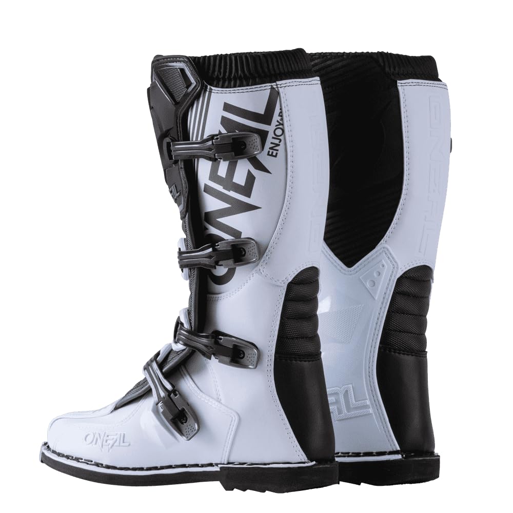 O'NEAL Element Dirt Bike Boots - Motocross & Off-Road Riding Boots for Men - Durable MX Motorcycle Footwear for Trail & Track Racing (Perfect for Enduro, Adventure & Off-Road Biking)